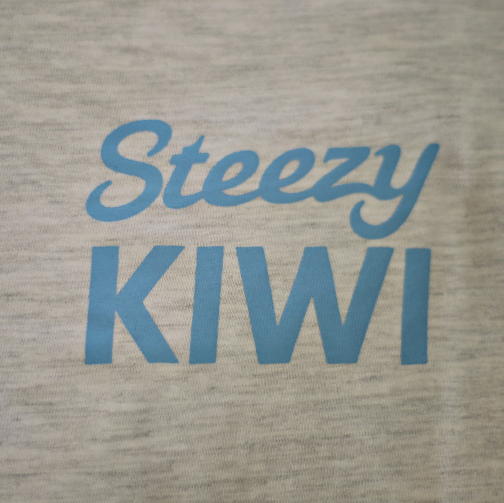 Steezy Kiwi light grey Tee