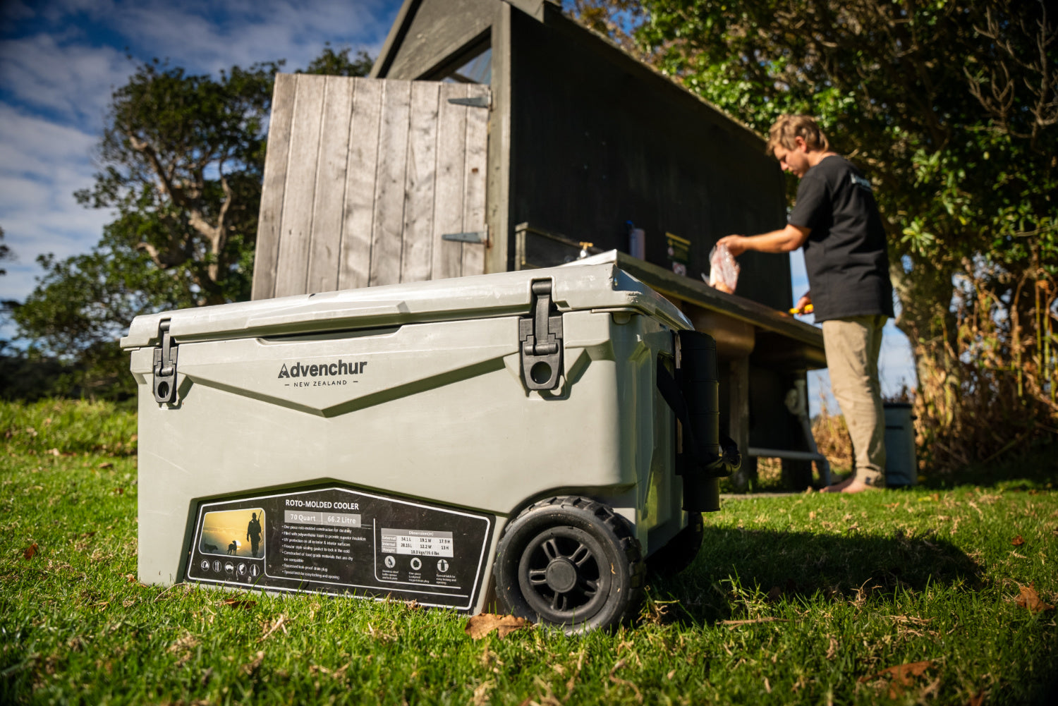 66L Chilly Bin w wheels