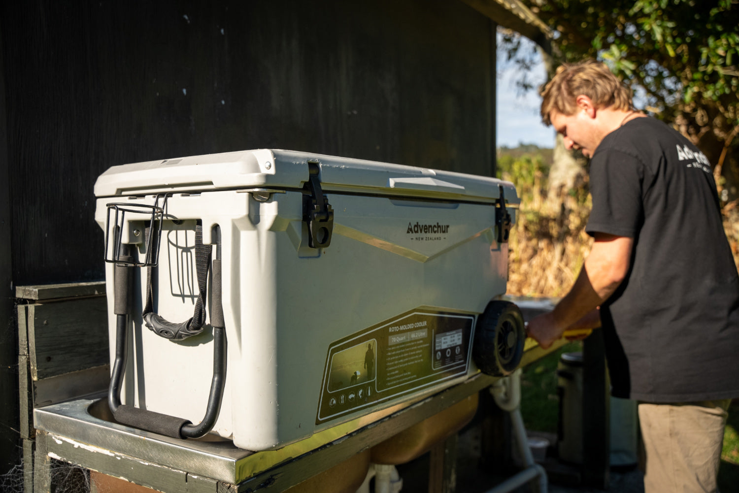 66L Chilly Bin w wheels