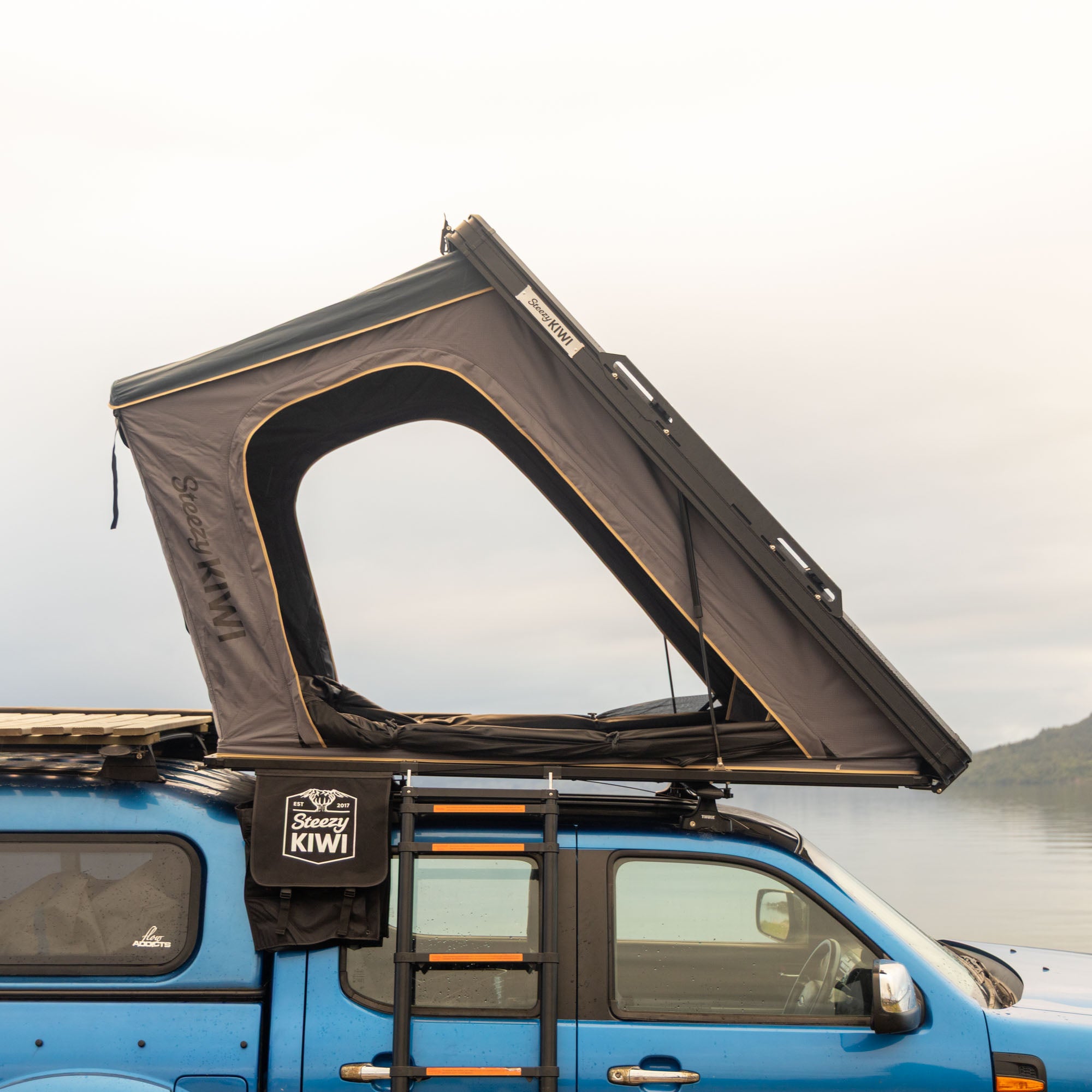 Durable rooftop tent for camping adventures in Rotorua New Zealand