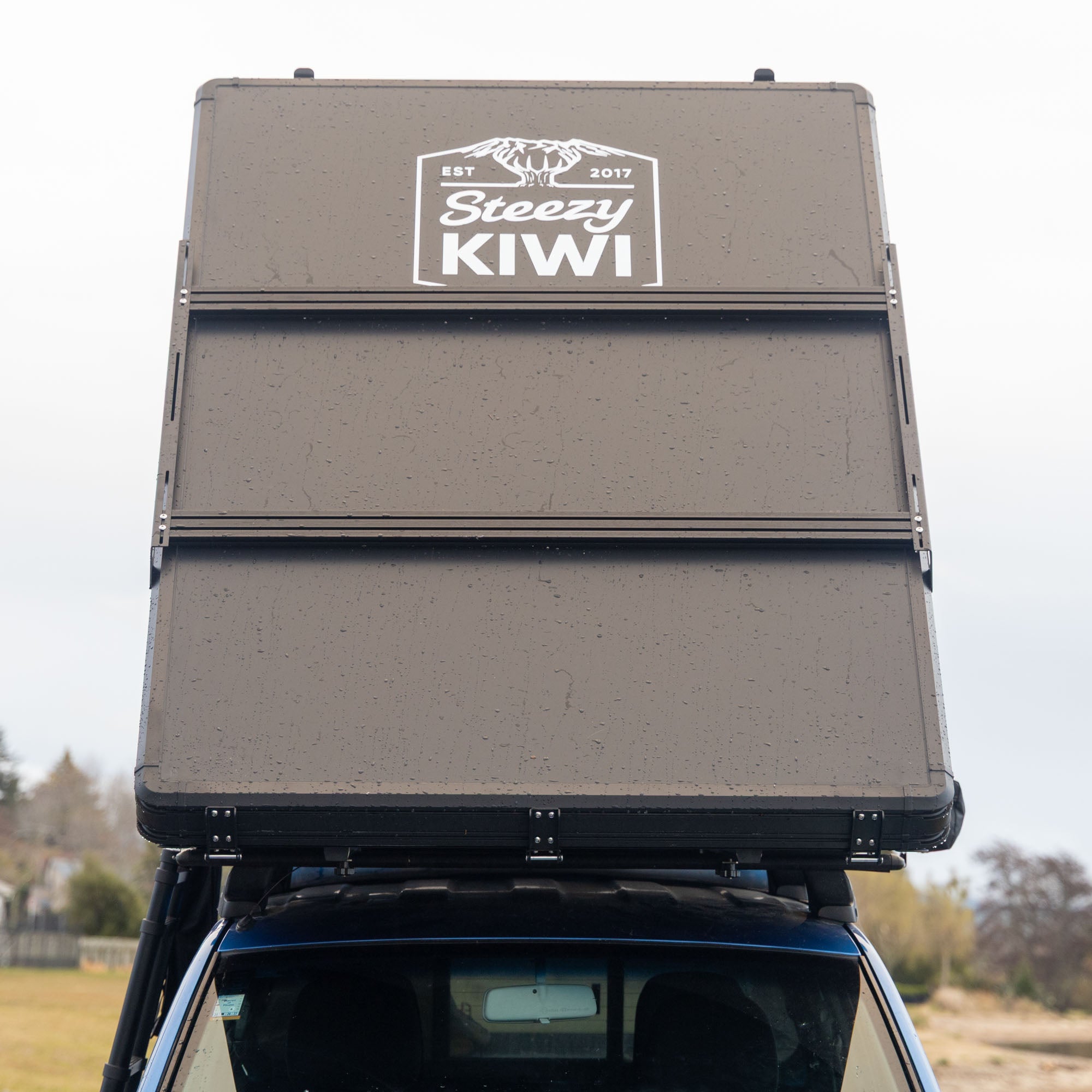 Easy setup hardshell rooftop tent for New Zealand road trips