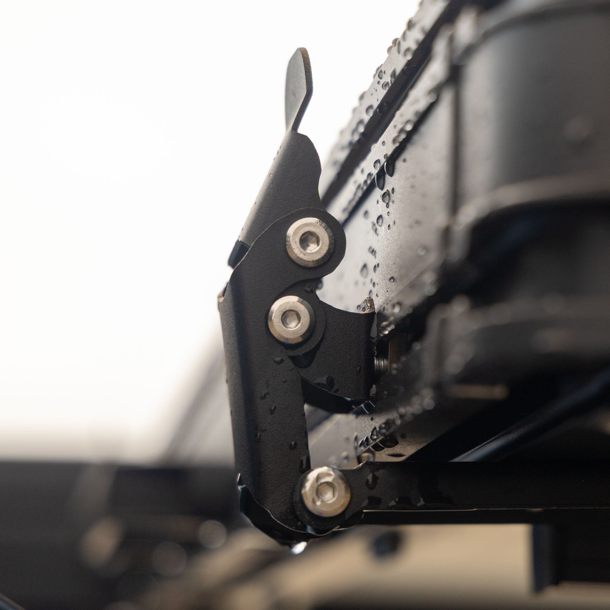 Waterproof hardshell rooftop tent in New Zealand’s great outdoors