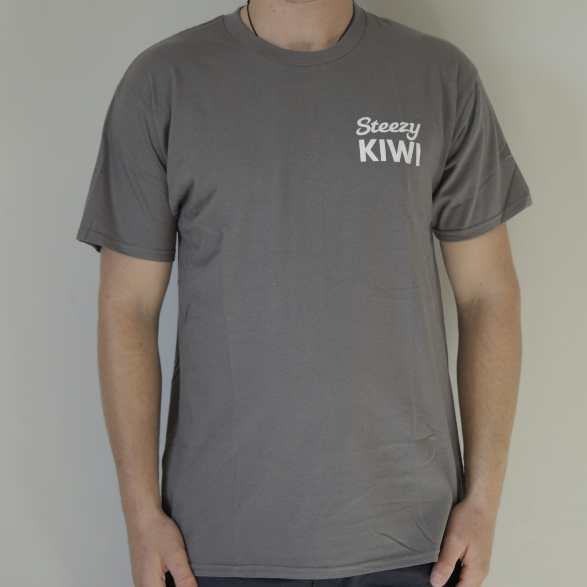 Steezy Kiwi Charcoal Tee