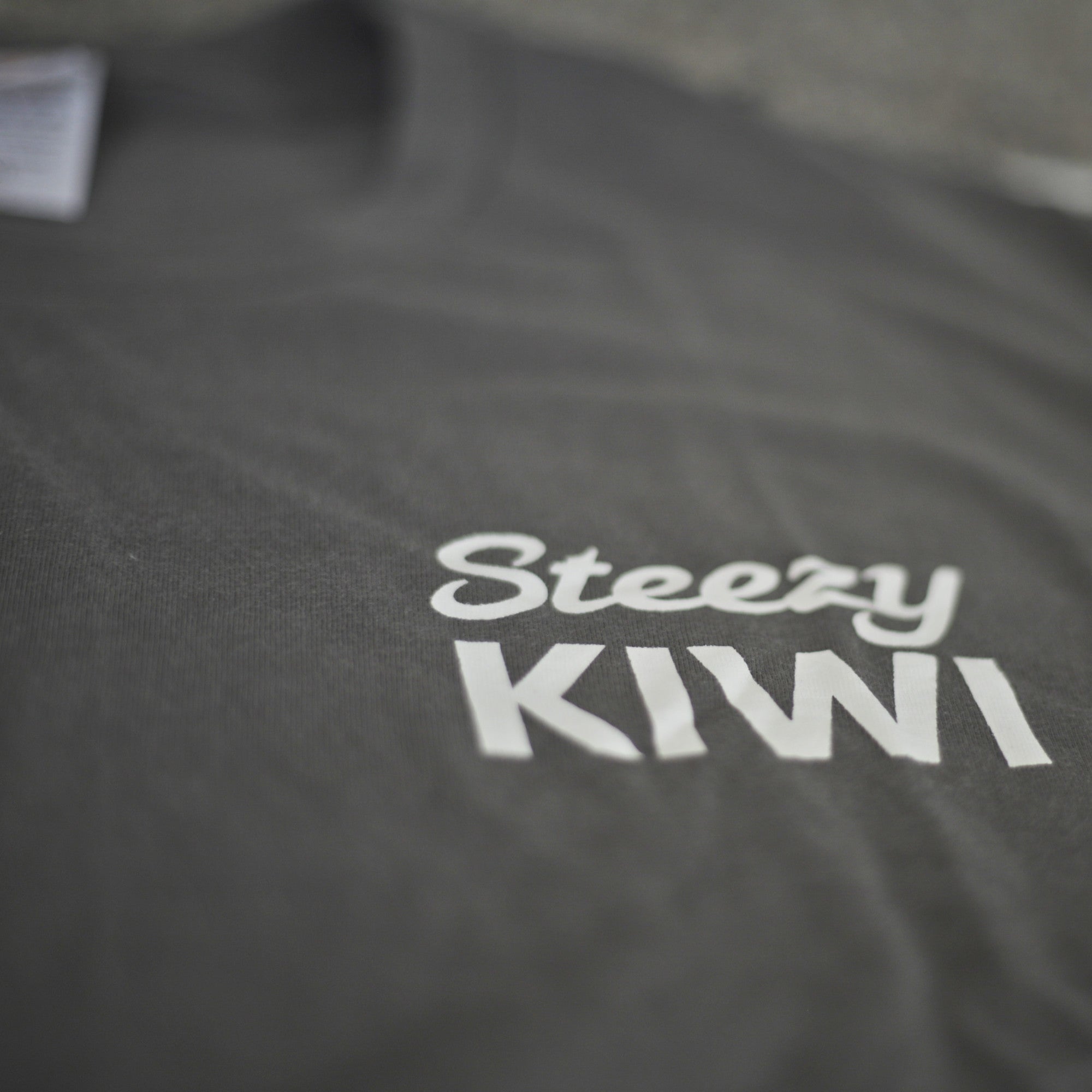 Steezy Kiwi Charcoal Tee