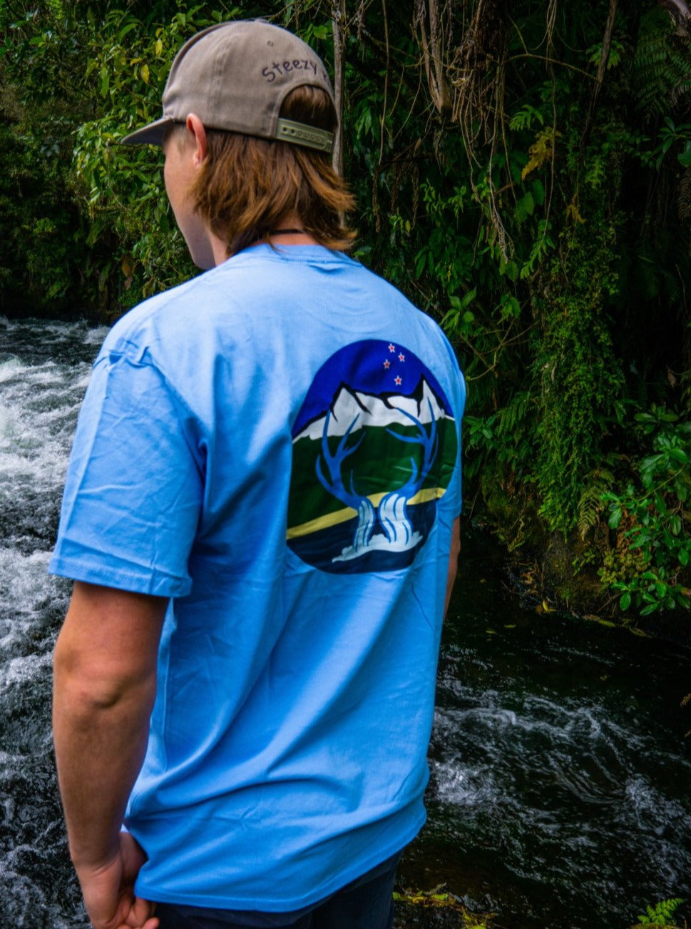 O.G Logo Blue T-shirt